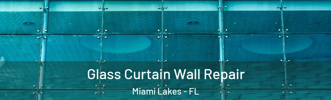 Glass Curtain Wall Repair Miami Lakes - FL