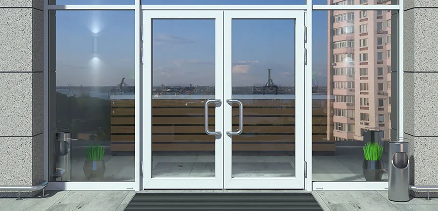 storefront glass repair in Miami Lakes, FL